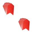thumbnail image 2 of ZheElen 5 Pieces Bike Sticker Bicycle Frame Guard Waterproof Anti-slip Chassis Cover Large Red 5 Pieces 2Set, 2 of 6