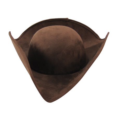 Confederate Civil War Hats - Colonial Tricorn Hat Revolutionary War Reenactor Costume Accessory Theater Prop