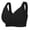 Black, variant on Front Closure Bra for Women Posture Bras for Women Breathable Bras Soft Comfort Front Open Bra Back Support Bra Wireless Bras for Women Posture Support Bra Full Coverage Front Bra