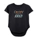 thumbnail image 5 of Camiseta de manga corta con cuello redondo para mujer, camisetas tipo túnica, ropa, trajes, camiseta básica negra S, 5 of 8