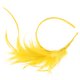 thumbnail image 5 of Tocado de plumas para novia, accesorio creativo para fotos (amarillo), 5 of 7