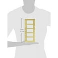 thumbnail image 2 of Lexan Wall Plates 5 Gang Decorator/GFCI Almond, 2 of 2