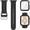 Black, variant on 3-in-1 Compatible for Apple Watch Band 40mm 41mm 42mm 44mm 45mm 46mm, Soft Silicone Sport Strap for iWatch Series SE 11 10 9 8 7 6 5 4 3