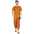 thumbnail image 1 of Inkmeso SolidPajama Set For Mens Short Sleeve Sleepwear Round NeckNightwearPj Set, 1 of 7