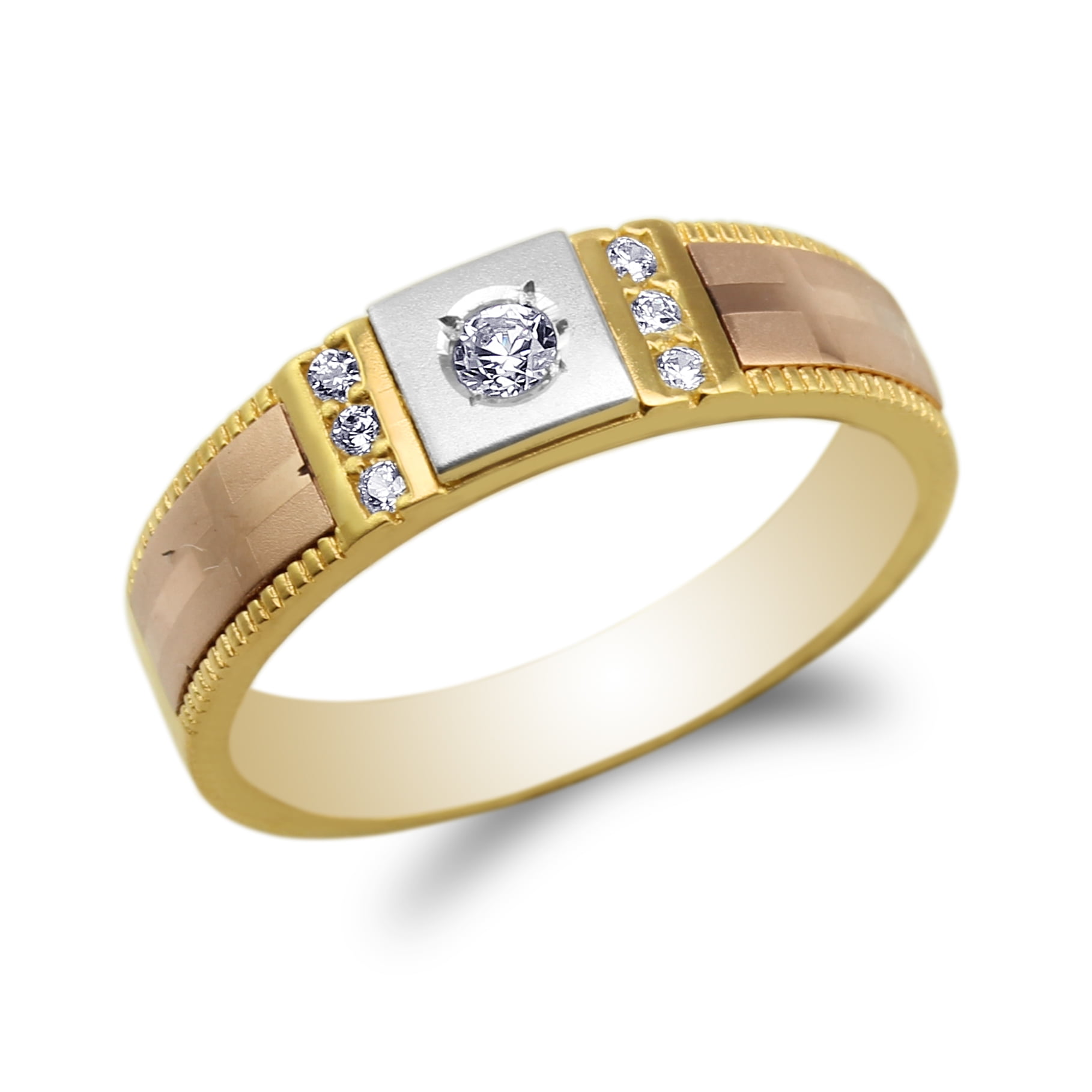 men's gold ring below 10000