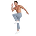 thumbnail image 6 of GIRUNS Men's Sweatpants Quick Dry Running Workout Athletic Pants with Zip Pockets Light Blue XL, 6 of 8
