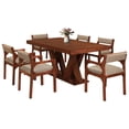 thumbnail image 2 of Comedor 6 Sillas Nazli Nogal - Kessa Muebles, 2 of 3