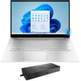 thumbnail image 1 of HP ENVY 17t Home & Business Laptop (Intel i7-1195G7 4-Core, 17.3" 60Hz Touch Full HD (1920x1080), Intel Iris Xe, 32GB RAM, 512GB m.2 SATA SSD, Win 11 Home) with Thunderbolt Dock WD19TBS, 1 of 7