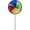 Red, Green, Blue, Yellow, variant on Wind Fairys Laser Runner Windspinner - Spinning Garden Décor