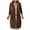 Brown, variant on Karoyedx Tunic Sweatshirts for Women Zip Up Hoodie for Women Long Hooded Jackets Full Zipped Sweatshirts Womens Fall Fashion 2025 Fleece Lined Hoodies Blue Size,XXL