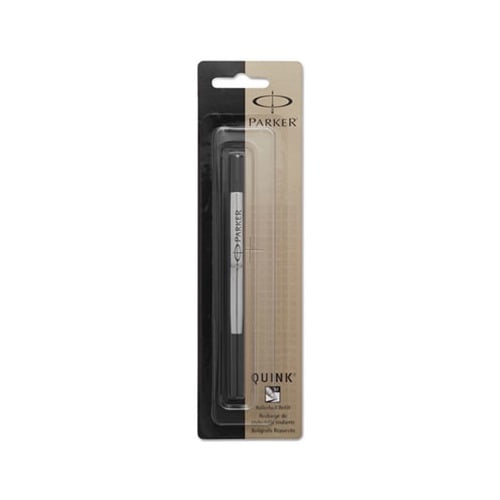 Refill for Parker Roller Ball Pens Medium Point, Black Ink