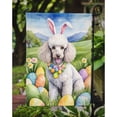 thumbnail image 3 of White Poodle Easter Egg Hunt Garden Flag 11.25 in x 15.5 in, 3 of 5