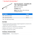 thumbnail image 2 of Fuel Line Connector - Compatible with 1993 - 2002 Pontiac Firebird 1994 1995 1996 1997 1998 1999 2000 2001, 2 of 2