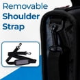 thumbnail image 6 of Case-it Mighty Zip Tab Zipper Binder, 3" O-Ring with 5-Color tabbes, Expanding File Folder and Shoulder Strap and Handle, D-146-TEAL, 6 of 8