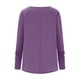 thumbnail image 5 of Karight Long Sleeve Shirts for Women Crew Neck Basic Tee Fashion Tops, 5 of 5