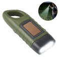 thumbnail image 3 of SHENMO Hand Crank Solar Flashlight - Rechargeable LED Survival Light, 3 of 5