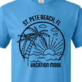 thumbnail image 4 of Inktastic Summer Vacation Mode St. Pete Beach Florida T-Shirt, 4 of 5