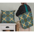 thumbnail image 5 of Soimoi Poly Georgette Fabric Argyle Check Printed Fabric 1 Yard 52 Inch Wide, 5 of 5
