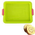 thumbnail image 1 of Coofit Cake Pan Rectangular Silicone Non-stick Baking Mould Bread Baking Pan Cake Mold, 1 of 10