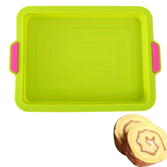 Coofit Cake Pan Rectangular Silicone Non-stick Baking Mould Bread Baking Pan Cake Mold