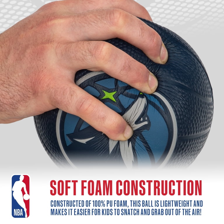 Franklin Sports NBA Minnesota Timberwolves Mini Foam Basketball