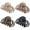 Multi color, variant on 4 Pieces 3.5'' Large Octopus Claw Clips for Thick Long Hair, Big Hair Clips for Women, Strong Hold Hair Claw Clips, Matte Non-slip Jaw Hair Clips (Black)