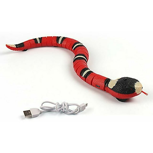 Juguetes de serpiente para gatos con carga USB