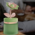 thumbnail image 4 of Dsseng 260 ML Mini Cute USB Humidifier With Light  Quiet Cool Mist Humidifier For Bedroom And Office  Flower Plants Shaped  Easy To Clean, 4 of 7