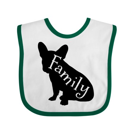 

Inktastic Family Dog- French bulldog Gift Baby Boy or Baby Girl Bib