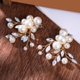 thumbnail image 4 of 1 Pair Handmade Bridal Shoes Clips Shoes Clip Buckles Rhinestone High Heel Clips, 4 of 7