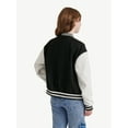 thumbnail image 2 of Justice Girls Full Zip Bomber, Sizes XS - XLP, 2 of 11