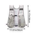 thumbnail image 2 of Slccxzc Lightweight Running Vest, Reflective Hydration Vest with Phone Holder, 2 of 7