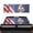 American Flag Eagle, variant on Eheartsgir Stained Glass Hummingbird Truck Rear Window Decal Easy Installation Personalized Back Window Sticker Decal Wrap for Pickup SUV