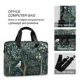 thumbnail image 4 of FORMRS 16" Laptop Bag Carrying Sleeve Case with Handle Travel Shoulder Briefcase, Floral Forest Scene, 4 of 8