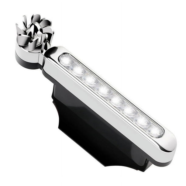 pstuiky Luces de parrilla para automóviles, luces diurnas LED, luces auxiliares delanteras, luces decorativas, instalación