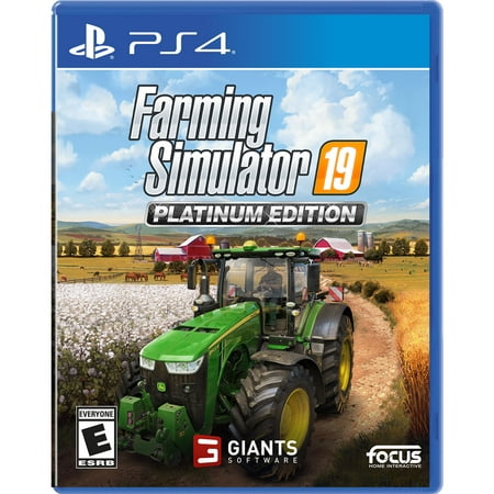 Farming Simulator 19 Platinum, Maximum Games, PlayStation 4, (Best Driving Simulator Games)