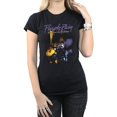 thumbnail image 1 of Prince - Camiseta Purple Rain de Algodón para Mujer (Negro), 1 of 2