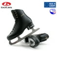 thumbnail image 2 of BOTAS - model: DAVID / Made in Europe (Czech Republic) / Comfortable Figure Ice Skates for Men, Boys / Real Leather Upper / Higher and Wider cut / SABRINA blades / Color: Black, Size: Adult 13, 2 of 6