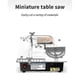 thumbnail image 2 of Mini Table Saw Electric Small Bench Saws Desktop Saw Household Diy Pcb Model Cutting Tool Woodworkin, 2 of 5