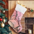 thumbnail image 5 of Coolnut Marble Christmas Stocking Personalized Large Candy Stocking, Xmas Stockings Decoration Hanging Gift for Family Holiday Party Ornaments Decor Fireplace, 5 of 7