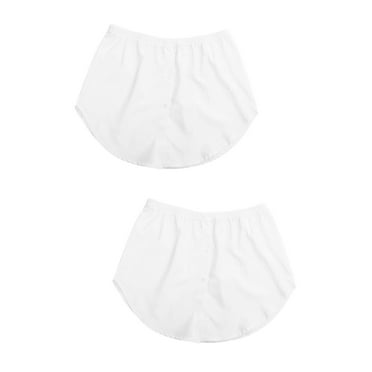 2pcs Shirt Extender Women Fake Skirt Underskirt Lower Skirt Shirt Extender for Layering