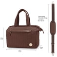 thumbnail image 3 of Sunyuer Diaper Bag Tote, Quilted Mommy Bag Function Large Capacity Maternity Bag with Shoulder Strap Wet Pocket, 3 of 7