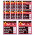 thumbnail image 1 of 20 Sheets Emergency Alert People and Pet Finder Stickers Emergency Alert Decal, 1 of 9