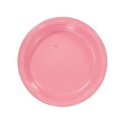 9" Pink Party Plastic Plates 50ct.