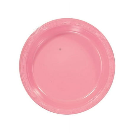 9" Pink Party Plastic Plates 50ct.