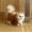 B, variant on A Natural White Realistic Cat Simulation Plush Toy For Kids Desktop Decoration