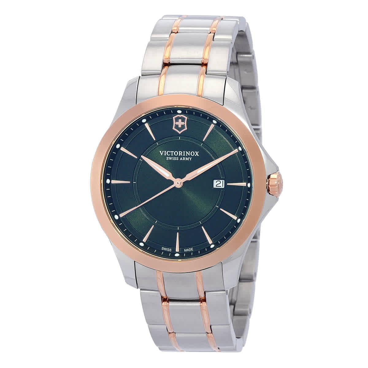 Victorinox Alliance Quartz Silver Dial Men's Watch 241905