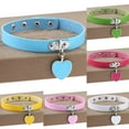 thumbnail image 6 of Yesbay Punk Gothic Women Love Heart Pendant Faux Leather Choker Collar Necklace Bracelet-Rose Red, 6 of 7