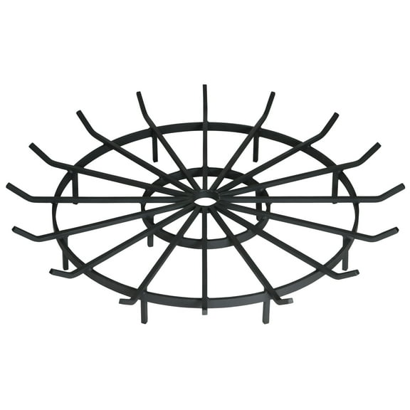 Heritage Products 36 Inch Wagon Wheel Fire Pit Grate - Made in the USA
