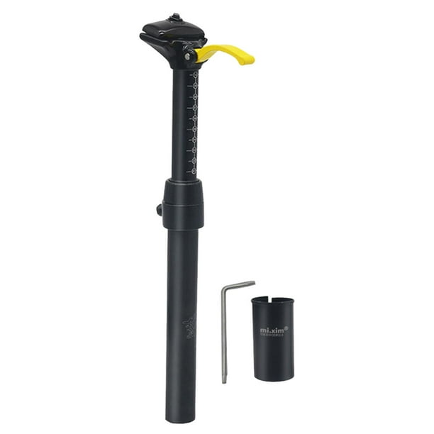 Tija de sillín ajustable para bicicleta de 30,9/31,6 cm, soporte para sillín, tubo de pilar 316 mm